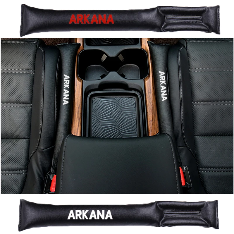 Для Renault Arkana, 2 шт, искусственная кожа, наполнители, прокладка, наполнитель, слот, заглушка, автомобильное сиденье, зазор, коврик, автомобильные аксессуары