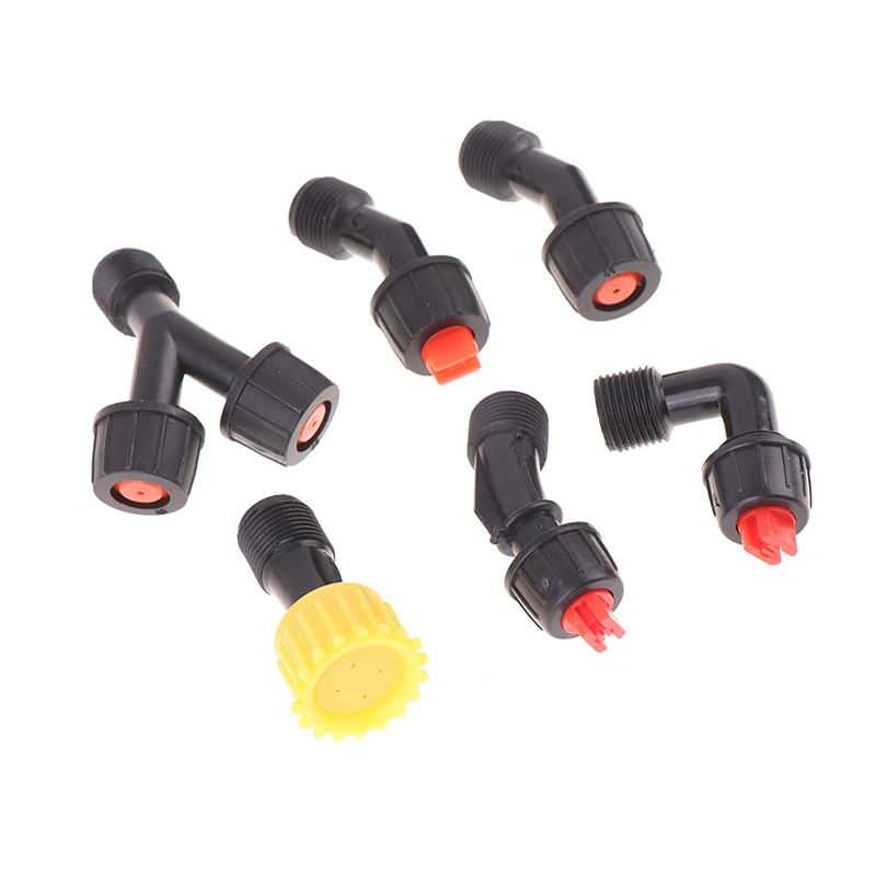 Spray Nozzle Tips 6 Types Multifunctional Adjustable Nozzles For Replacing Backpack Sprayer Farm Water Pump Orchard | Дом и сад