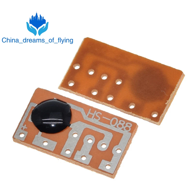 TZT 10 шт. HS-088 Dingdong Tone дверной звонок музыкальный голосовой модуль Плата IC звуковой