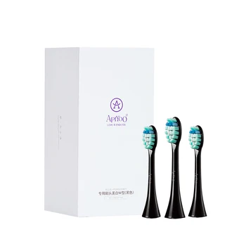 

Apiyoo adult electric toothbrush original Replacement brush head DuPont soft hair 3 sticks adult unisex