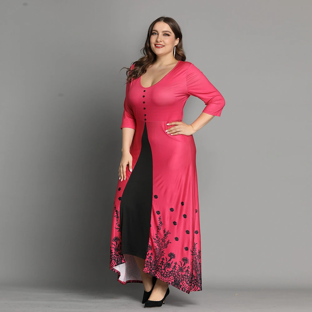 maxi dresses for plus size ladies