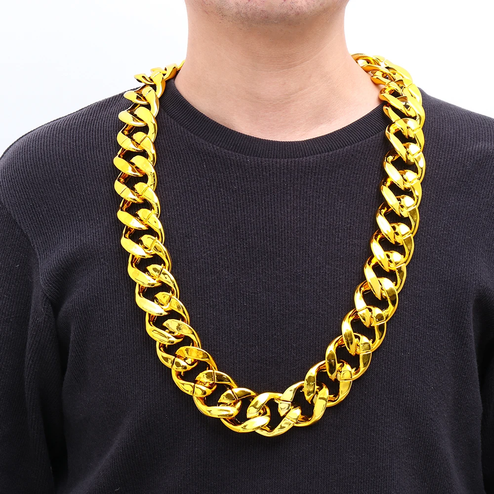 Buy Oversized Large Hip Hop Gold Mens 