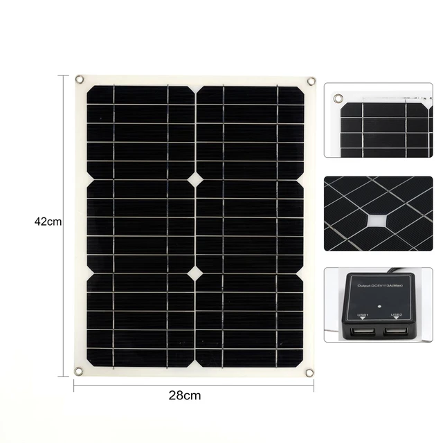 Panel solar flexible 180W 12V