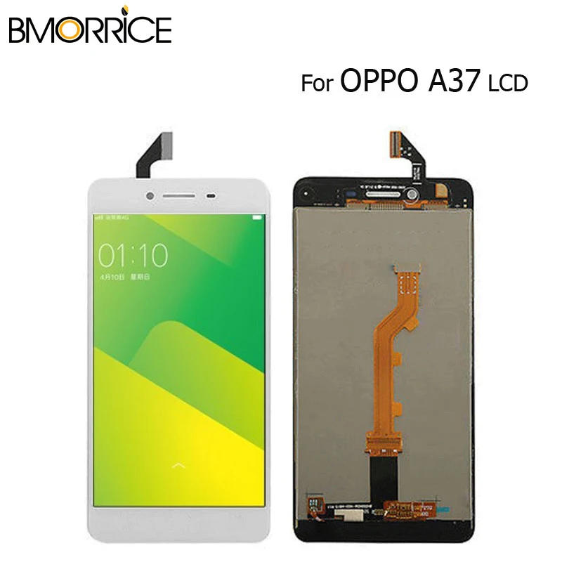 

For OPPO A37 Touch Screen Digitizer Glass Panel Full Assembly Replacement No Frame 5.0'' Best Quality 100% Work