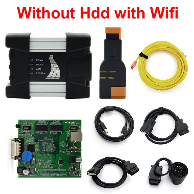 Wifi V2019 ISTA ICOM A2+ B+ C ICOM следующая Диагностика wifi и инструмент программирования для автомобилей поддержка многоязычных - Цвет: NEXT full set WIFI