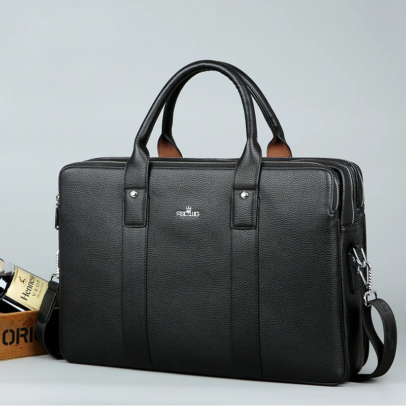 

Manufacturers Wholesale Men Business Cross Briefcase Multi-Compartment Large Capacity Hand Men's Bag Travel Bag