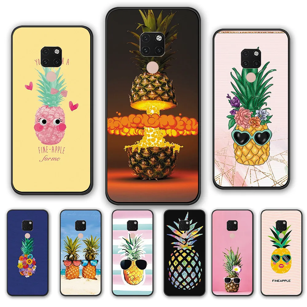 Rich interesting pineapple Phone cases FOR HUAWEI MATE 10 20 30 Lite Huawei P30 P20 Pro P9 P10 Plus Back cover Fundas | Мобильные