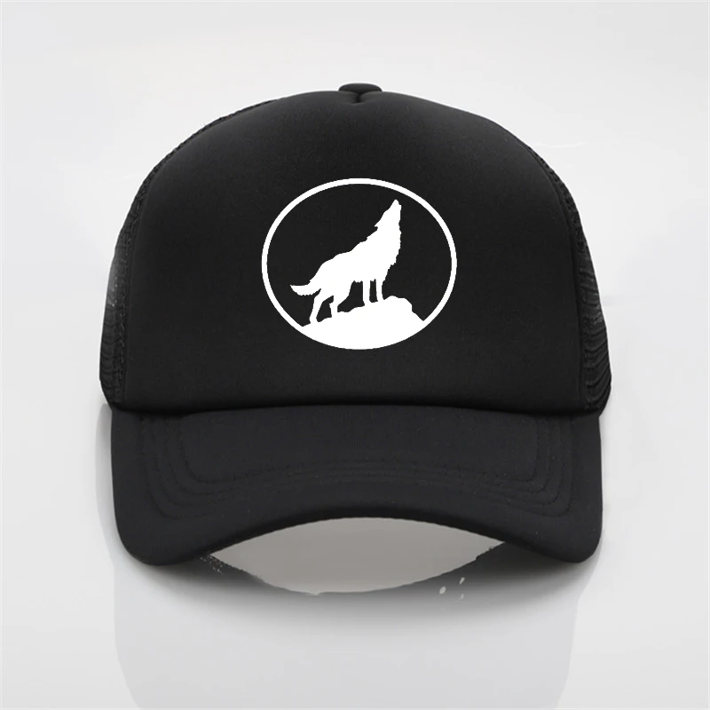 Mens Hats Caps Wolf Baseball Cap Men Wolf Hat Men Summer Wolf Cap