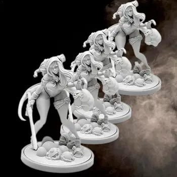 

38MM Rabbit Fairy Beautiful Girl Small Scale Resin Model) Special (Original A-280 White Soldier W4R0