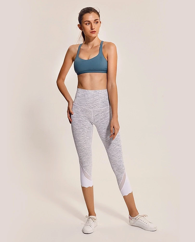 Леггинсы Капри с контролем живота, Dri Fit, женские спортивные штаны для йоги, брюки три четверти, женская спортивная одежда, обтягивающие штаны