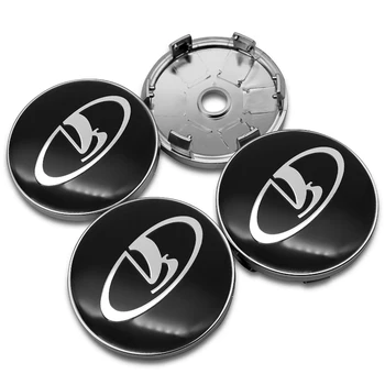 

4PC 56 60MM Car Wheel Center Hub Caps Badge Sticker Wheel Dust-proof covers for Lada Niva Kalina Priora Granta Largus Vaz Samara