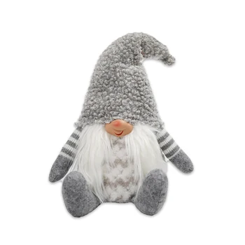 

New Year Gnome Ornament Gifts Show Window Festival Faceless Doll Home Christmas Decoration Party Cute Holiday Hotel Desk