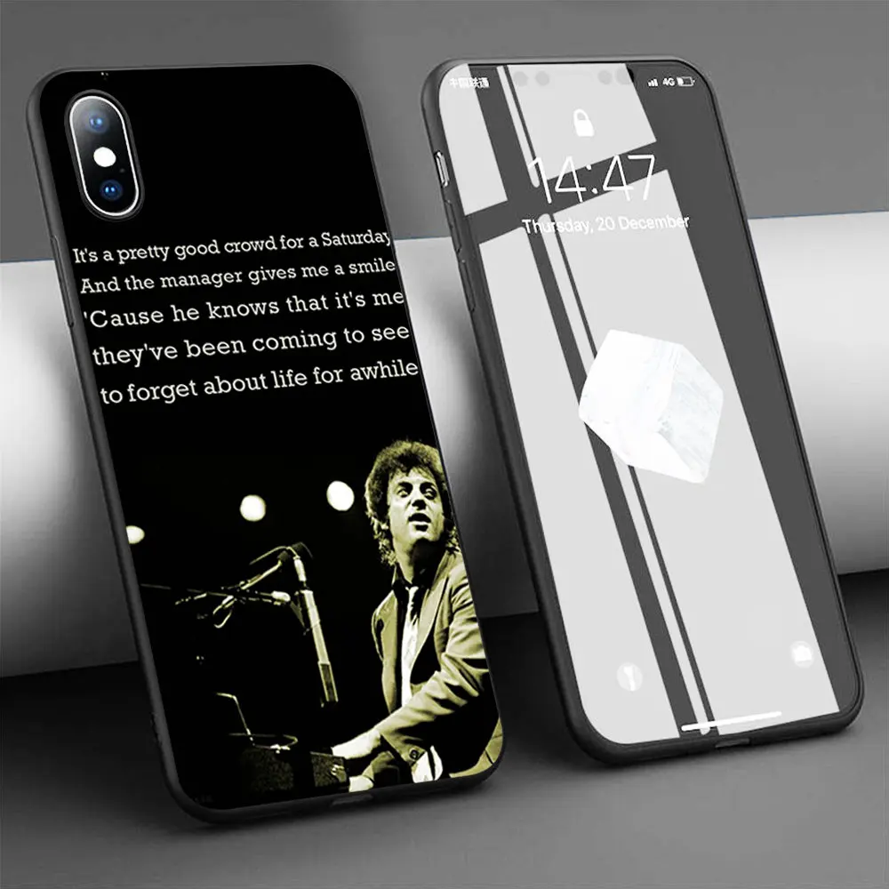 Coque Билли Джоэл Bw пианино чехлы для мобильного телефона из мягкого силикона чехол