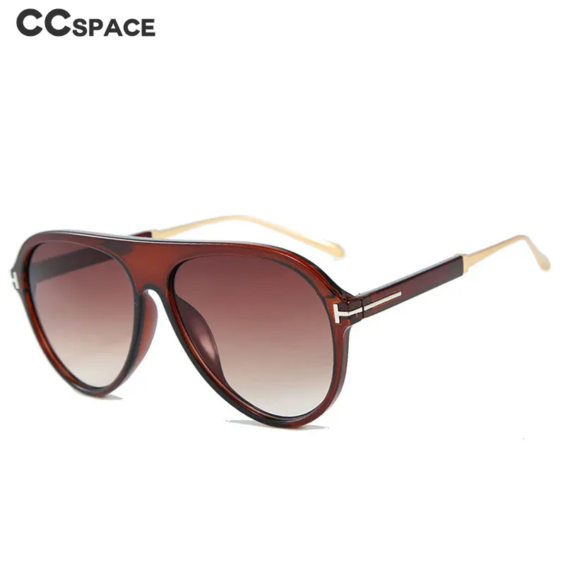 46243 Pilot Big Frame Retro Sunglasses Men Women Fashion UV400 Glasses