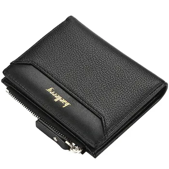 

Short Men wallets fashion new card purse Multifunction organ leather wallet for male zipper wallet with coin pocket