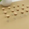 50pcs/lot 22*30mm 5ml Small Glass Vial Bottle Test Tube Cork Stopper Mini Bottle Container Jars Tiny Bottle glass 5