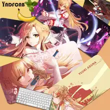 YNDFCNB Sword Art Online Yuuki Asuna Comfort Mouse Mat Gaming Mousepad Size for Deak Mat for overwatch/cs go/world of warcraft