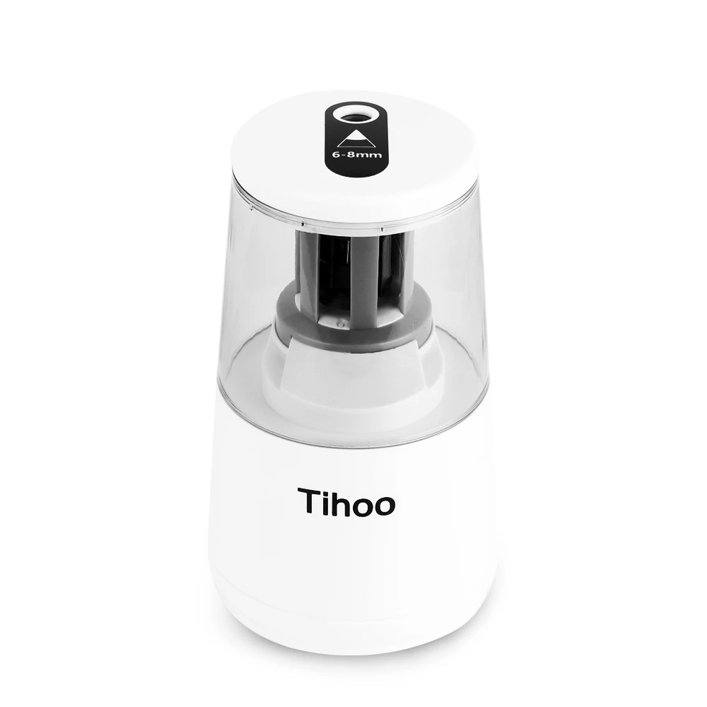 

TC8018 Black/white Of Tihoo By Use Autom Pencil Sharpener For Working Writing Or Pating Safe And Fast