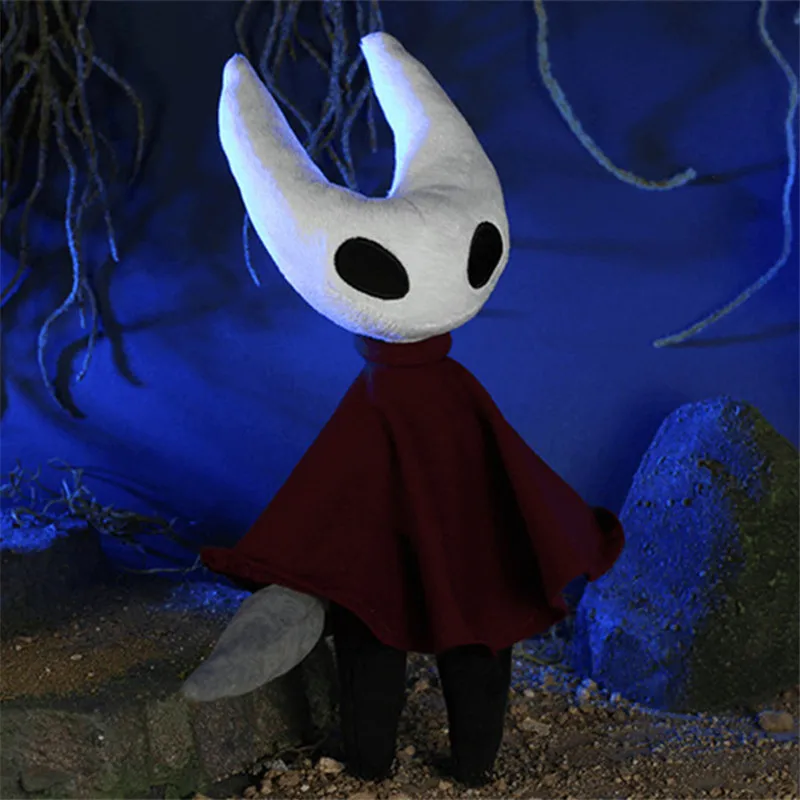 Game Hollow Knight Plush Dolls 2019 New Hollow Knight Silksong Ghost Soft Stuffed Dolls Birthday Christmas Gift for Children Kids 30cm  (5)