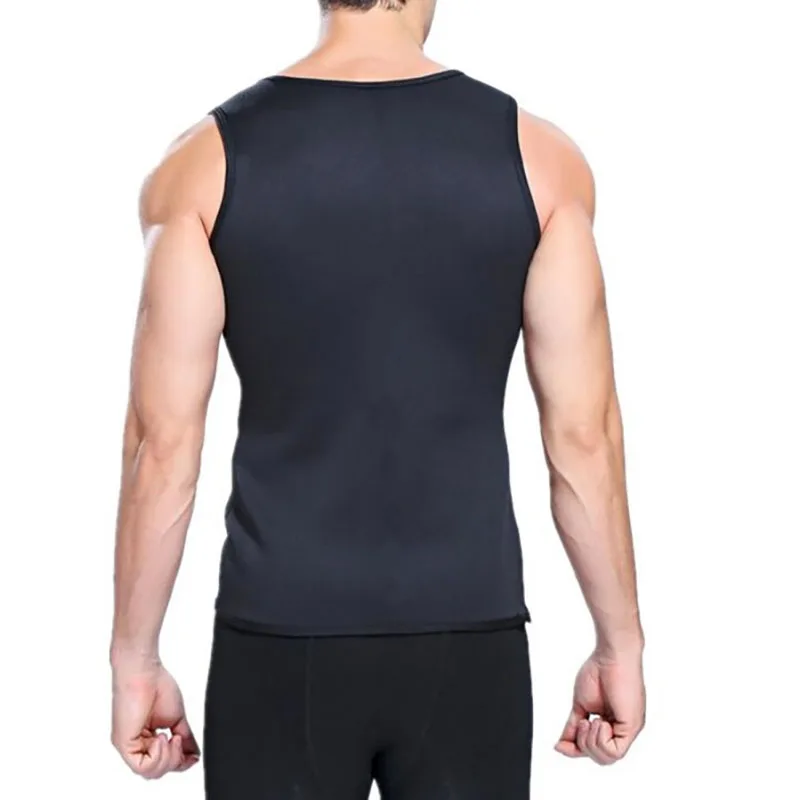 Men's Slimming Body Shaper Modeling Vest Belt Belly Men Reducing Shaperwear Fat Burning Loss Weight Waist Trainer Sweat Corset