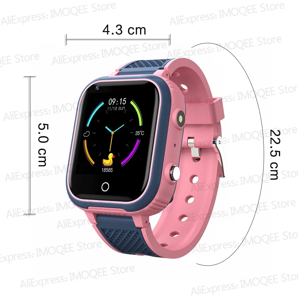 Rastreador à Prova Chamada de Vídeo Novo Relógio Inteligente Crianças 4g Wifi Lt21 Dwaterproof Água Smartver Telefone Voltar Monitor Gps - Image 2