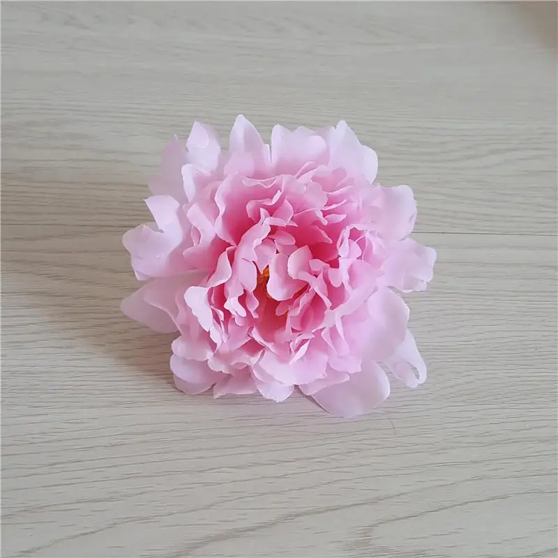 DIY 15cm Artificial Flowers Silk Peony Flower Heads Wedding Party Decoration Supplies Simulation Fake Flower Head Home Decor