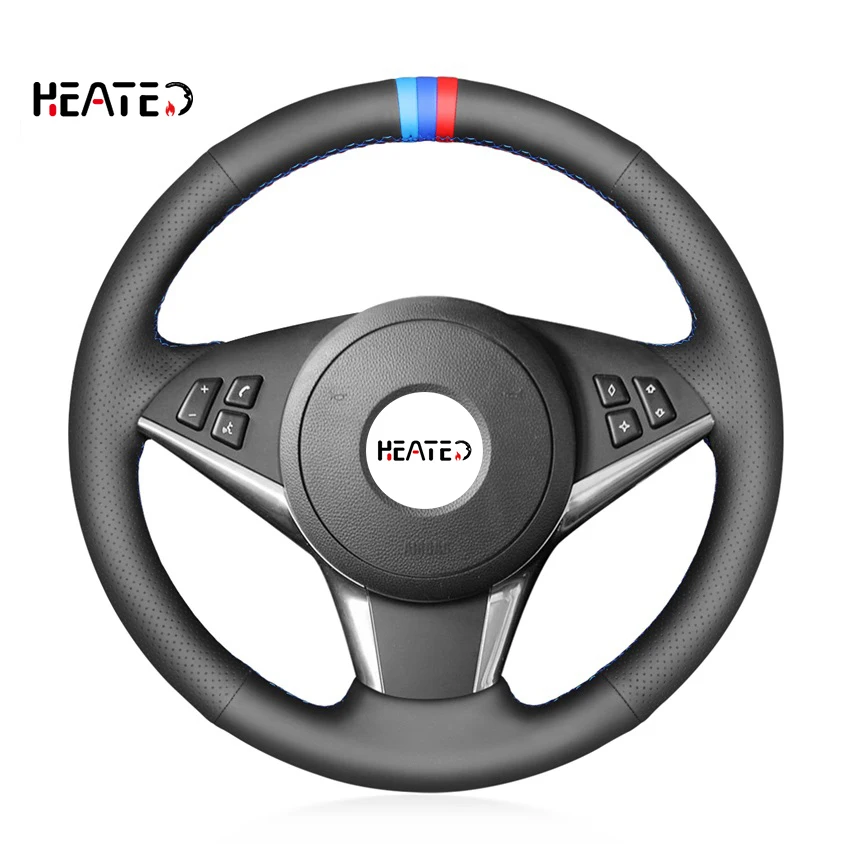Steering Wheel Cover for BMW E60 E61 (Touring) 530d E63 2003 2010 E64