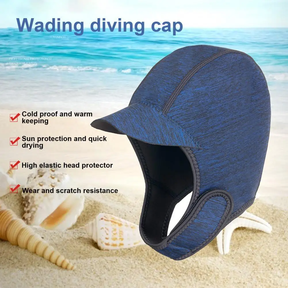 Rafting Hat Ergonomics Design Canoe Hat Waterproof Thick Diving Hat
