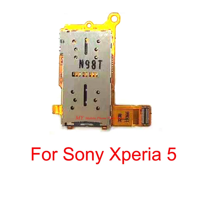 Держатель для считывателя Sim-карт разъем Слот Лоток гибкий кабель лента Sony Xperia 5