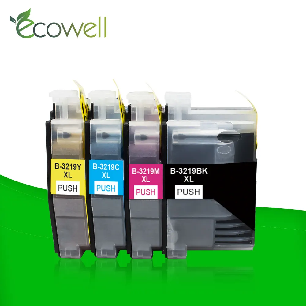 Ecowell 4x LC3219XL совместимый для Brother LC3219 XL чернильные картриджи MFC-J5330DW MFC-J5335DW MFC-J5730DW |