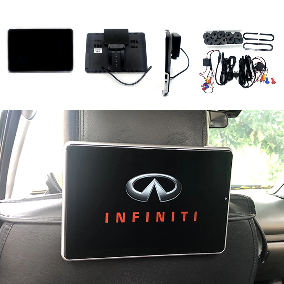 Для Infiniti Q50 Q60 Q70 10,1 дюймов 2G + 16G 4K HD 1080P IPS экран сенсорный Wifi Android 10,0 система подголовник автомобиля DVD с монитором Для Infiniti Q50 Q60 Q70 10,1 дюймов 2G + 16G 4K HD 1080P IPS экран сенсорный Wifi Android 10,0 система подголовник автомобиля DVD с монитором