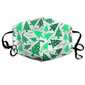 

Green Tree Washable Reusable Mask, Cotton Anti Dust Half Face Mouth Mask For Kids Teens Men Women With Adjustable Ear Loops