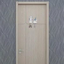 DIY 3D украшение для туалета, дома, гостиной, знак для мужчин/женщин, WC, ванная комната, вход, знак, зеркало, дверь, наклейка для дома, настенная наклейка, Декор