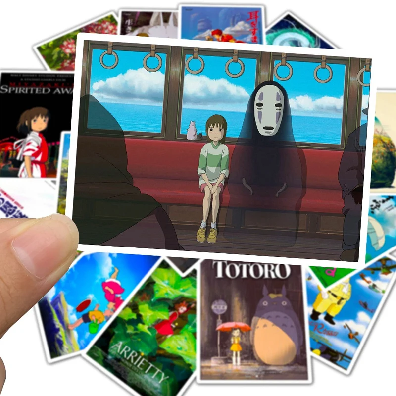 Аниме наклейка Miyazaki Hayao 25 шт. стикер s My neighter Totoro/угонная для велосипеда ноутбука
