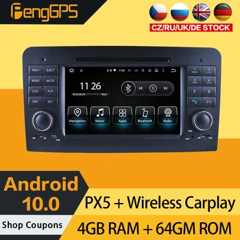 

Car Stereo For Mercedes Benz ML W164 GL X164 Radio Multimedia Touchscreen GPS Navigation Headunit Carplay Mirror Link 2005-2012