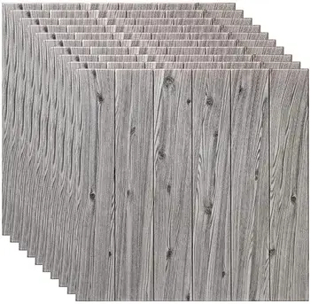 

Wood Peel and Stick Wallpaper Self Adhesive Wallpaper Removable Contact Paper Wall Paper or Shelf Paper 3D Faux Textured Wood