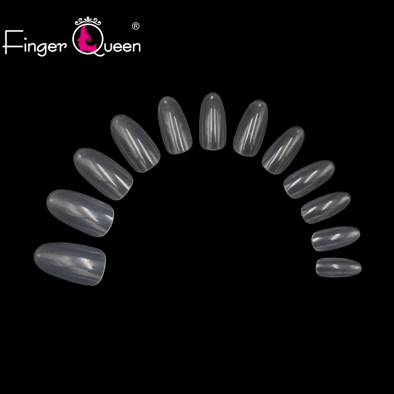 Fingerqueen 500 шт Упаковка полипропиленовый пакет Модные накладные акриловые ногти кончики гроб накладные ногти s УФ-гель для маникюра Накладные ногти советы FQ822