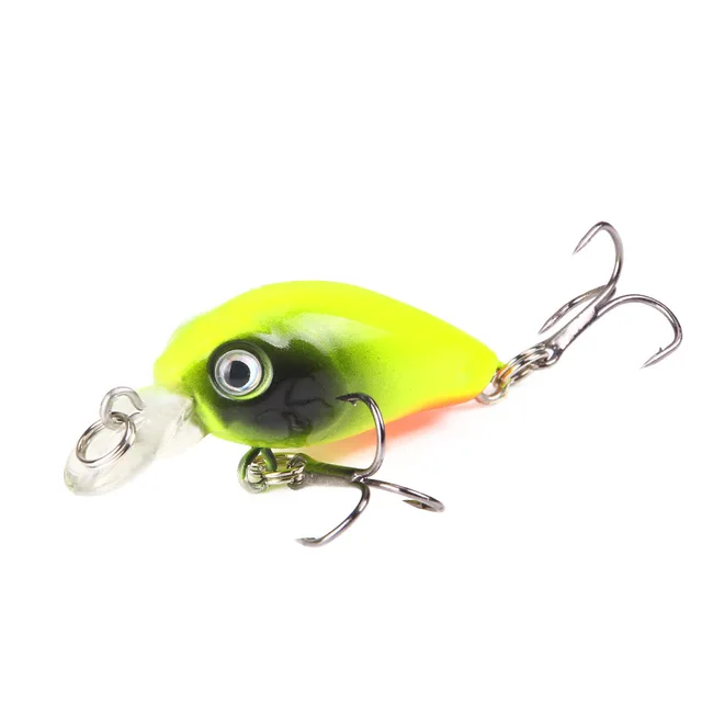 1PCS Minnow Fishing Lure 45mm 3.5g Crankbait Hard Bait Artificial Wobbler Bass Japan Fly Carp Striped Bass Fishing Accessories 2