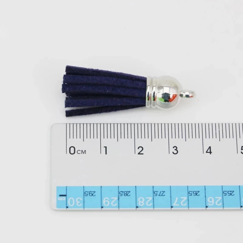 20Pcs/pack 38mm Vintage Leather Tassels Jewelry Accessories Jewelry findings Earrings Accessories Wholesale Handmade DIY