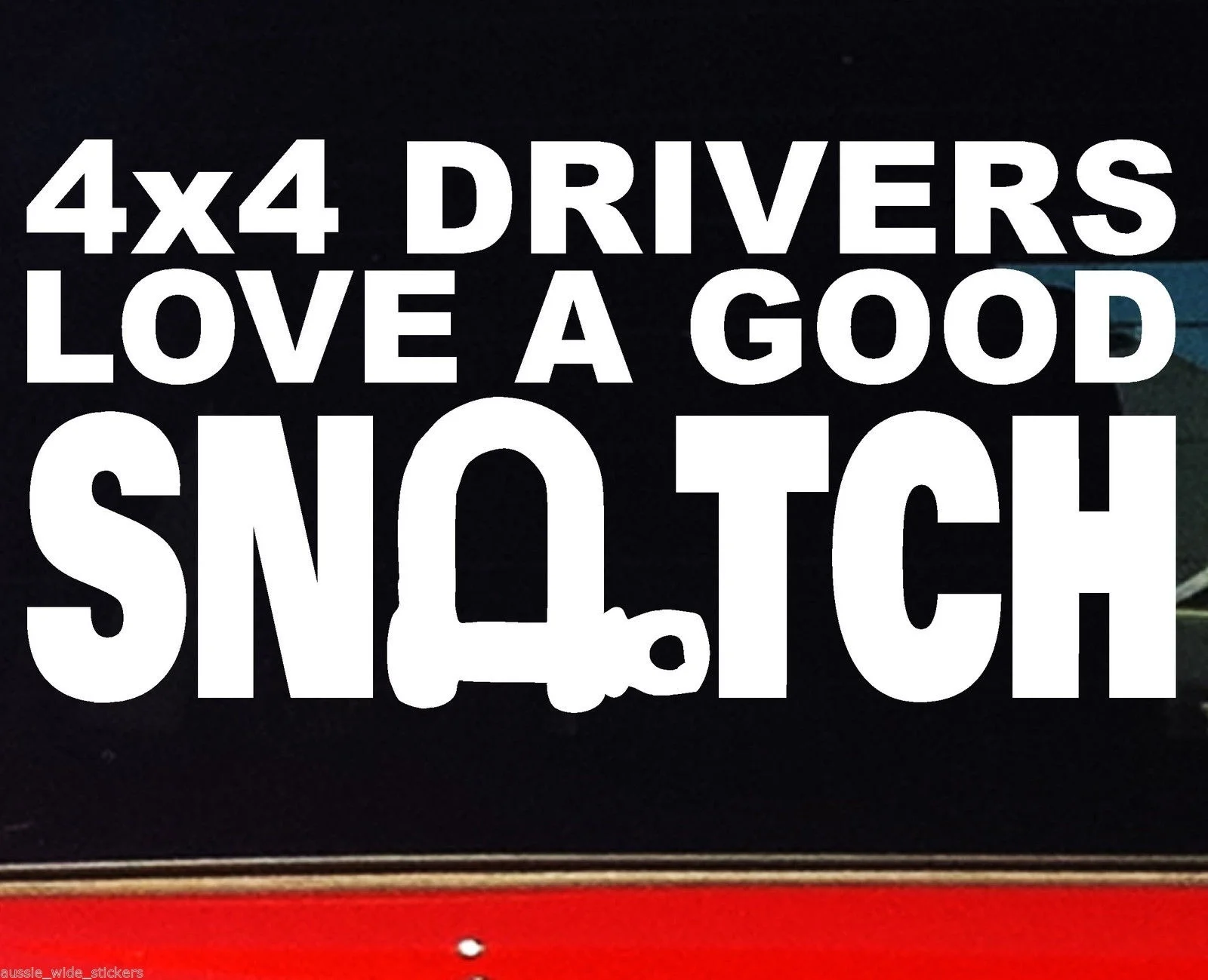 200 мм забавные походные внедорожные 4x4 4WD наклейки 4x4 LOVE GOOD snach