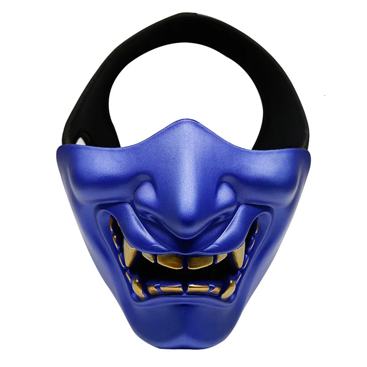Ansiktsmask Devil - Blå