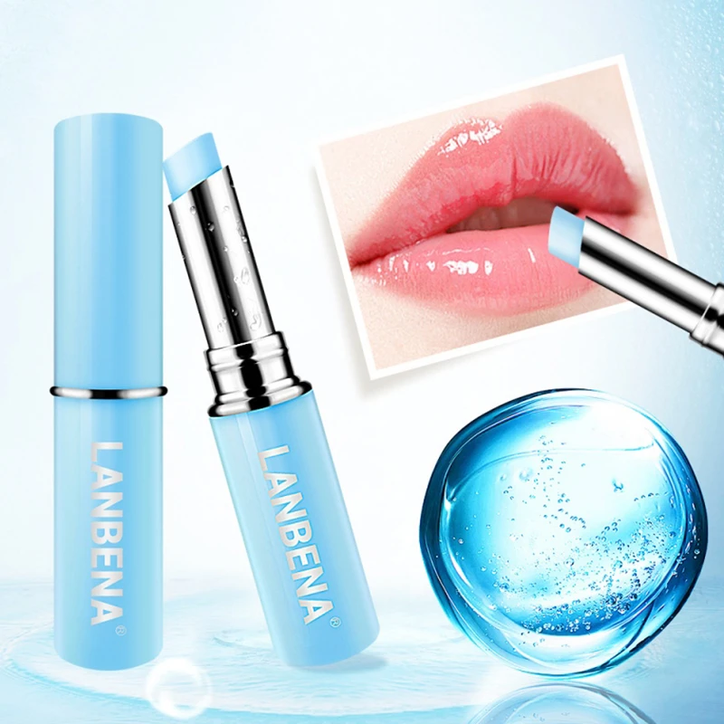 

Lip Care Hyaluronic Acid Lip Balm Plumper Moisturizing Nourishing Relieve Dryness Long Lasting Lips Protection Lipstick T0782