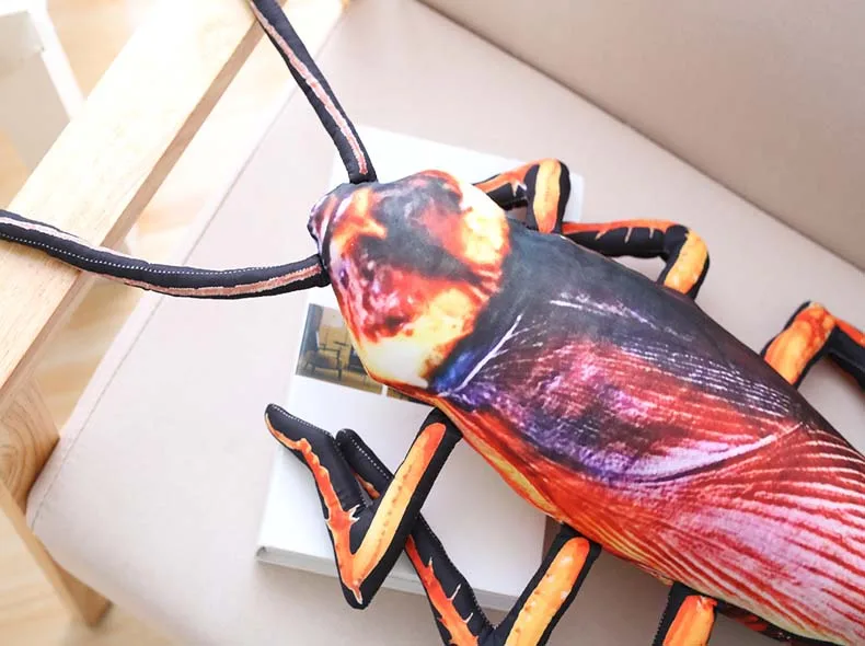 1 шт. Instagram Горячие творческие моделирования 3D печатных тараканов плюшевые игрушки подушки «насекомое» Подушка игрушка для детей подарок на день рождения