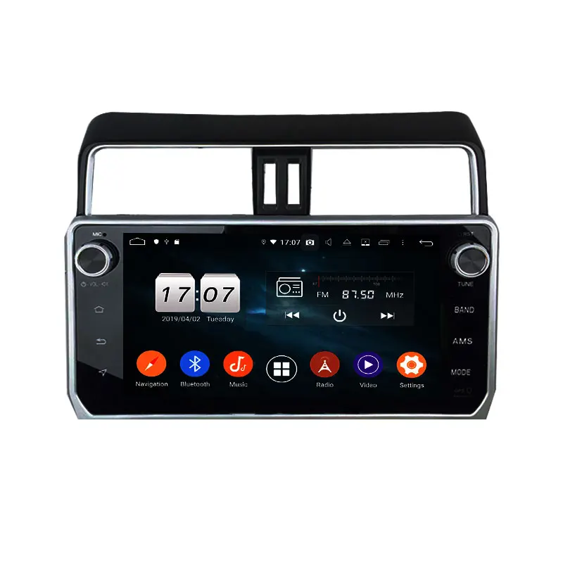 

10.1" 8 Core Android 9.0 For Toyota Prado 2018-2019 Car Multimedia Player Without DVD Car Audio PX5 Car Stereo DSP Recorder GPS