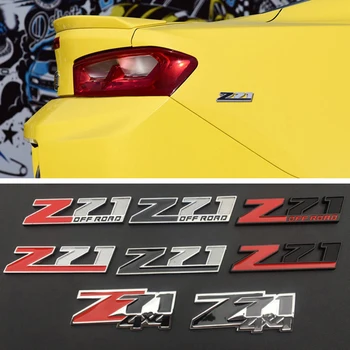 

1 Piece Sticker Front Grille for Chevrolet Z71 4X4 Off Road Colorado Tahoe Cruze Corvette Chrome Car Body Emblem Modification