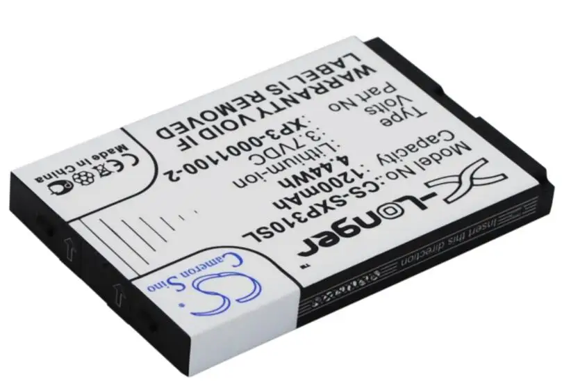 Cameron sino 1200 мАч батарея для SOCKETMOBILE Sonim XP3-S XP3 Enduro XP3-0001100-2 мобильный, Смартфон батарея
