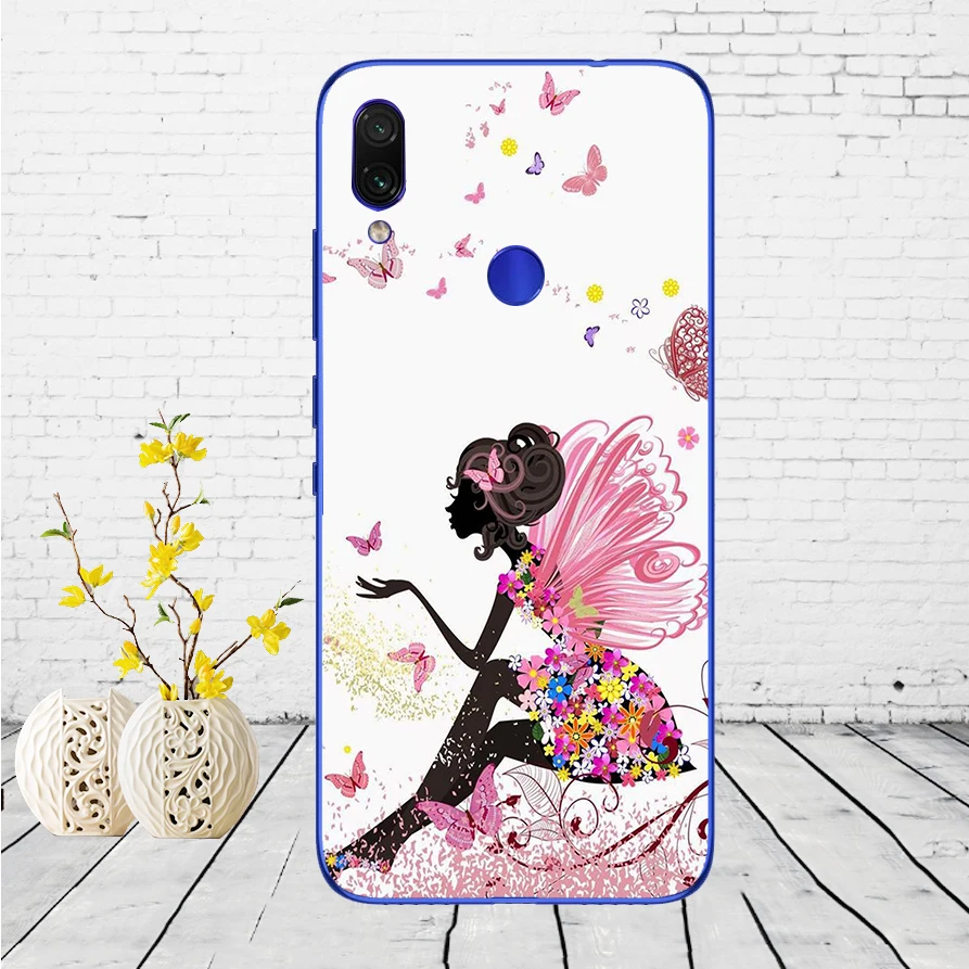 Чехол для Xiaomi Redmi Note 7, силиконовый чехол для Xiaomi Redmi Note 7, задняя крышка, чехол для Redmi Note 7, чехол для телефона - Цвет: F9