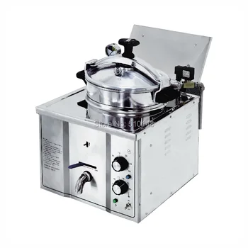 Price PKCX-PF15 Electrical Pressure Fryer Commercial Table Type Fried Chicken Restaurant Fast Food Fryer Machine