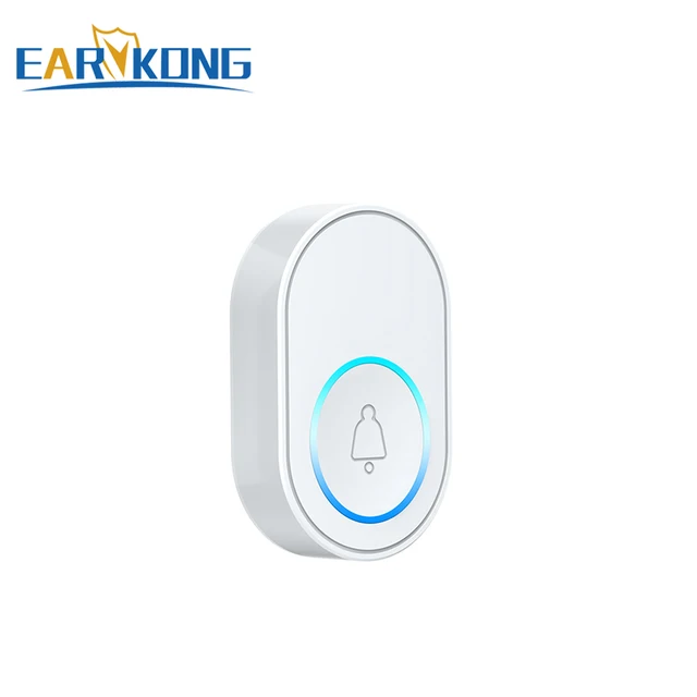 Intelligent Wireless Doorbell Home Welcome Doorbell Waterproof 300m Remote Smart Door Bell Chime EU UK US Plug Optional 1 button J