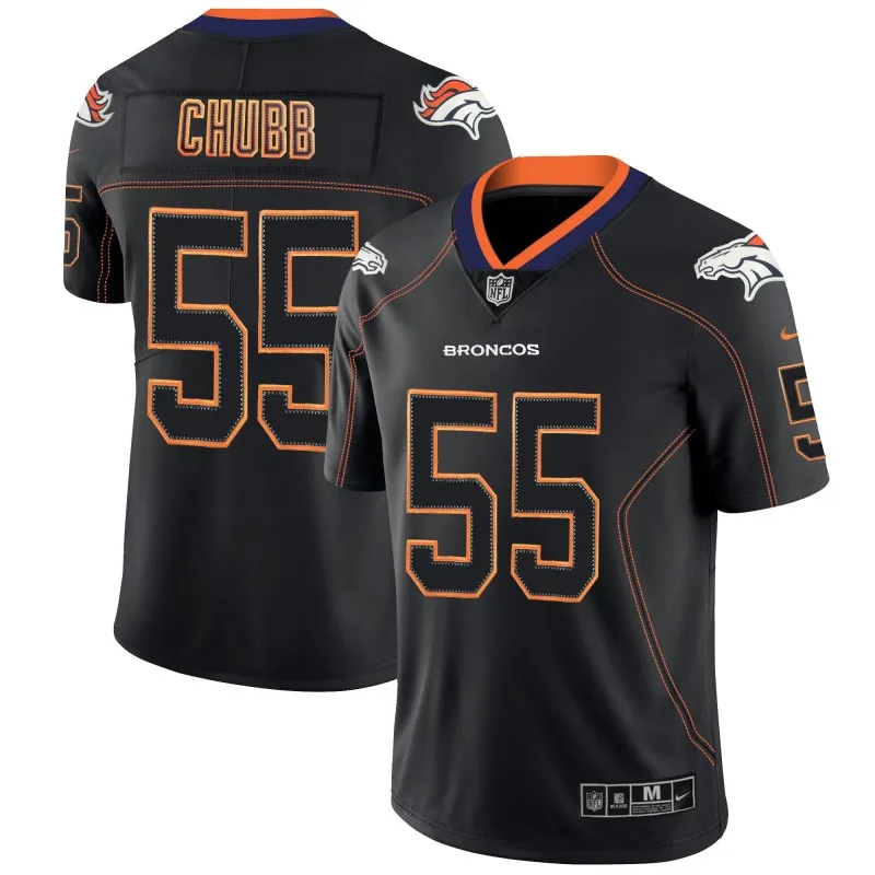 AS PICTURE Мужские футболки Denver Phillip Lindsay Broncos - Цвет: AS PICTURE